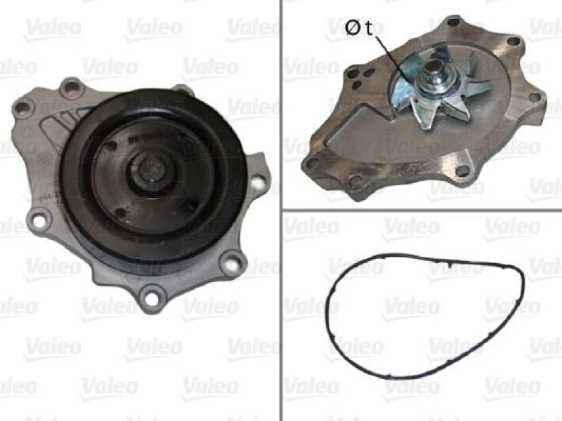 Image of Water pump VALEO 506905