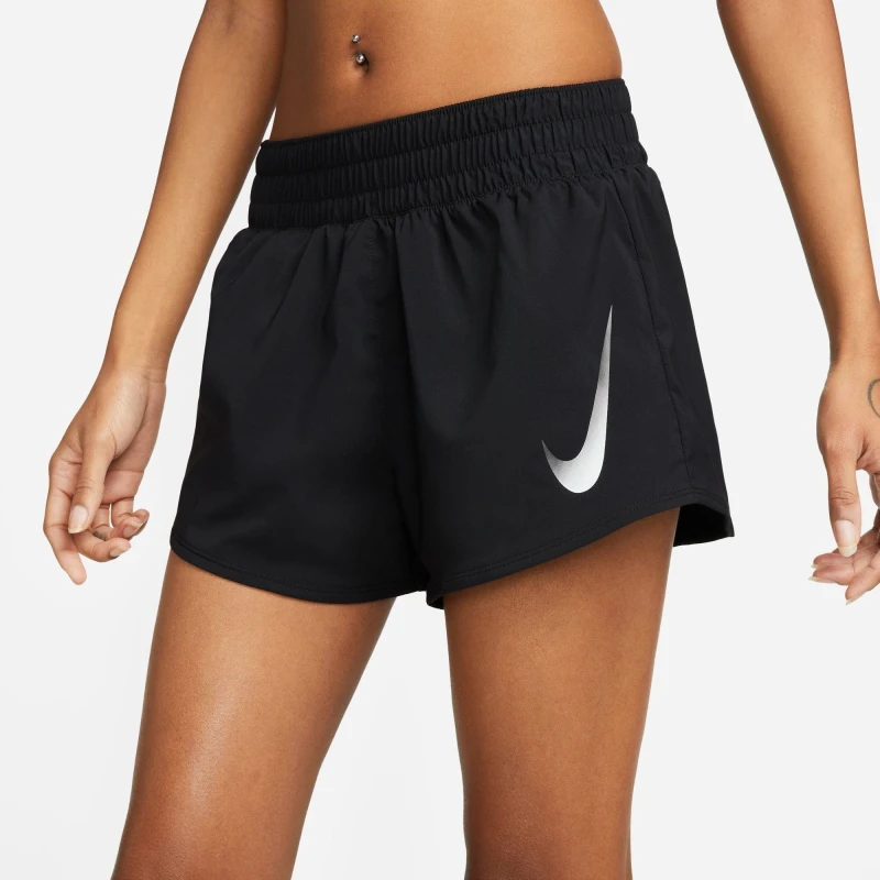 Image of Nike Swoosh Womens Shorts - Black 14