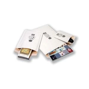 Image of Original Jiffy Mailmiser Size 000 Protective Envelopes Bubble lined 90x145mm White Pack of 150 Envelopes