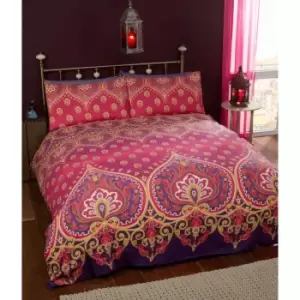Image of Asha Ruby Duvet Set - Single