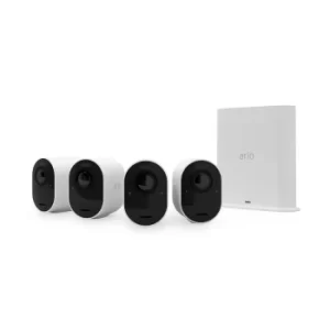 Image of Arlo 4 Camera 4K Ultra HD NVR CCTV Ssytem with No HDD
