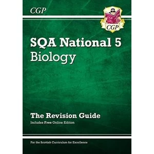 Image of National 5 Biology: SQA Revision Guide with Online Edition Paperback / softback 2018