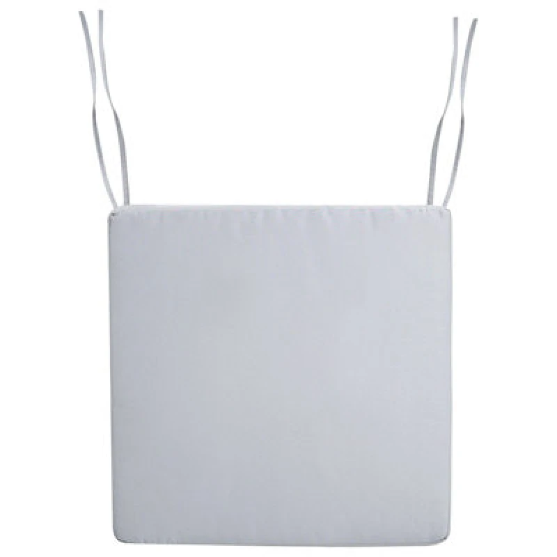 Image of Beliani Garden Chair Cushion Sassari Premium 46 X 46cm Light Grey