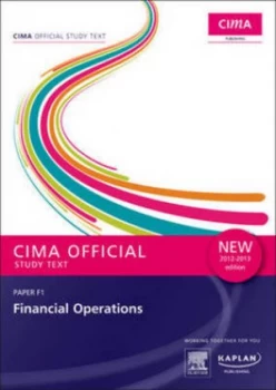 Image of Cima. Paper F1 Financial Operations Book