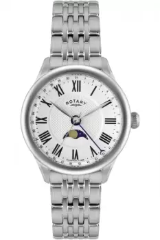 Image of Mens Rotary Beaumont Collection Moonphase Watch GB02849/01