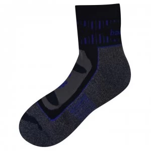 Image of Balega Blister Resist Quarter Socks Mens - Ink/Cobalt