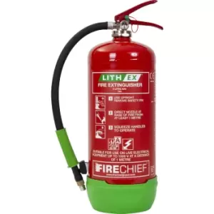 image of Fire Chief Firechief Lith-Ex Fire Extinguisher 6 Litre