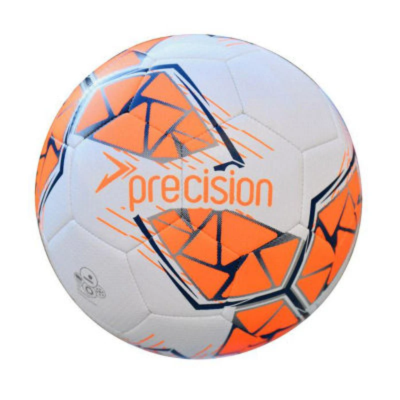 Image of Precision Fusion 2024 Mini Training Ball White/fluorescent Orange/navy (2)