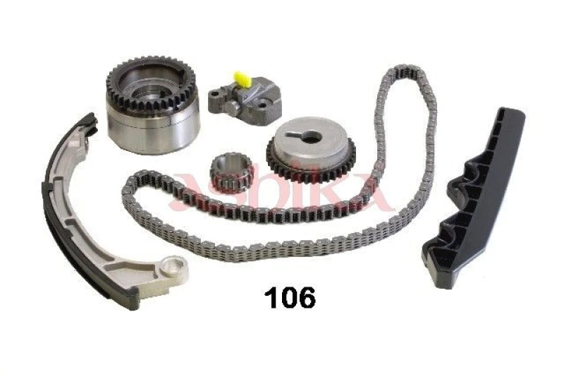 Image of ASHIKA Timing chain kit ASHIKA KCK106V