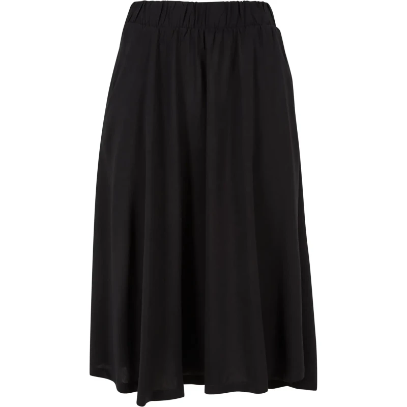 Image of Urban Classics Womens viscose skirt Urban Classics Noir Female L