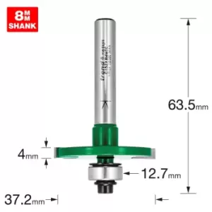 Image of Trend CRAFTPRO Bearing Guided Biscuit Jointer Set 4mm 37.2mm 8mm