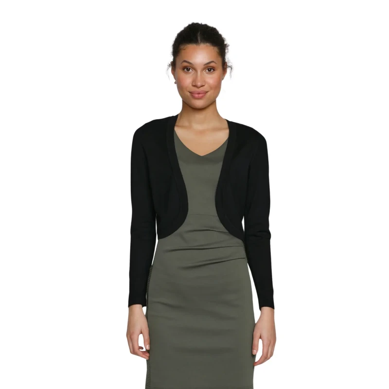 Image of Kaffe Womens cardigan KAFFE Astrid Noir Female L