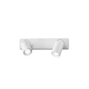 Image of Rudy Indoor Wall Lamp Spotlight 2 Lights White, GU10