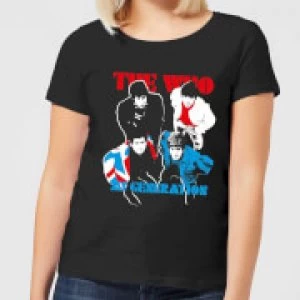 Image of The Who My Generation Womens T-Shirt - Black