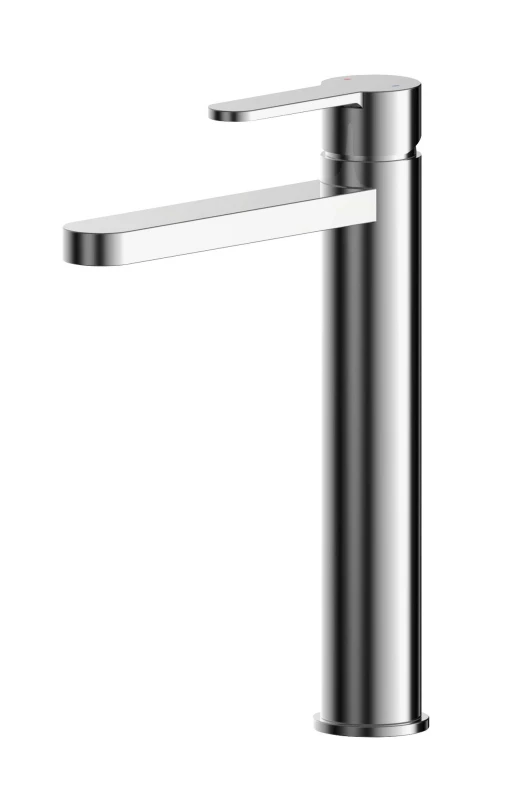 Image of Balterley Round High Rise Mono Basin Mixer Tap Chrome Silver