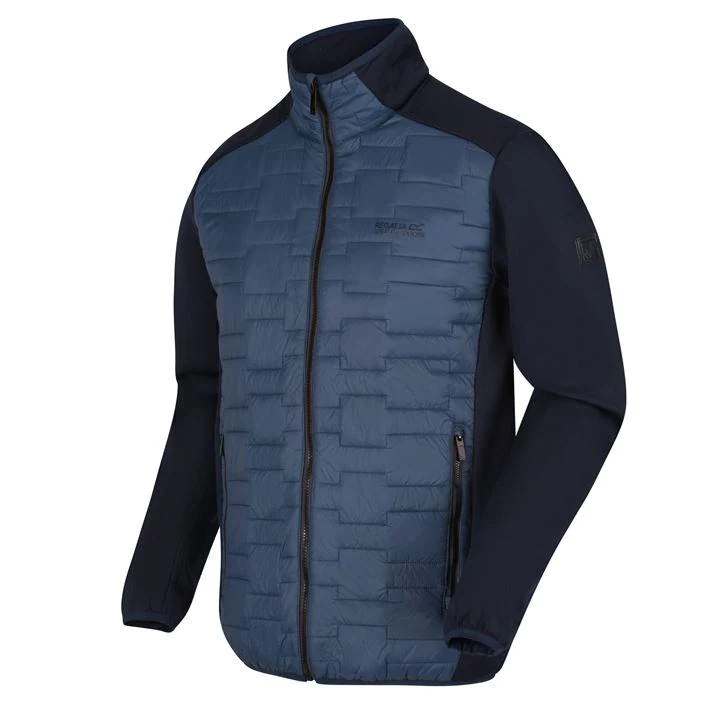 Image of Regatta 'Clumber' Hybrid Baffle Walking Jacket - S - blue