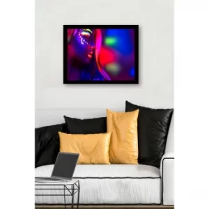 Image of SC0999 Multicolor Decorative Framed MDF Painting