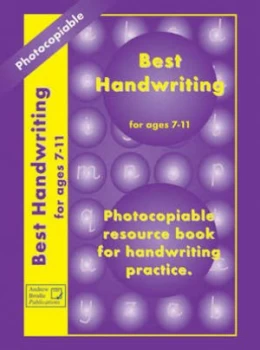 Image of Best Handwriting for Ages 7-11 by Andrew Brodie Paperback