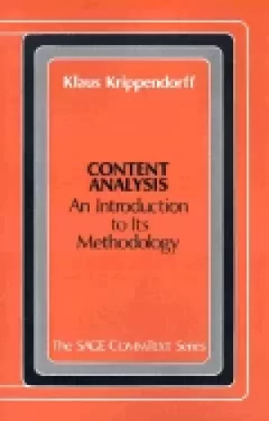 Image of content analysis an introduction to its methodology