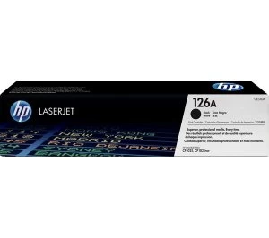 Image of HP 126A Black Laser Toner Ink Cartridge