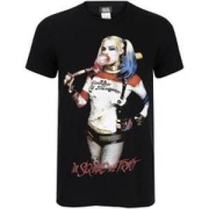 Image of DC Comics Mens Suicide Squad In Squad We Trust T-Shirt - Black
