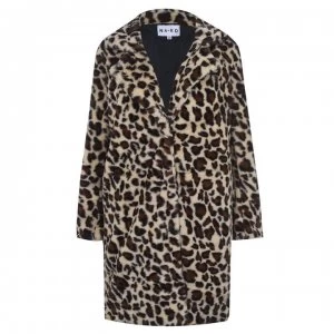 Image of NA-KD Leopard Coat - Leopard