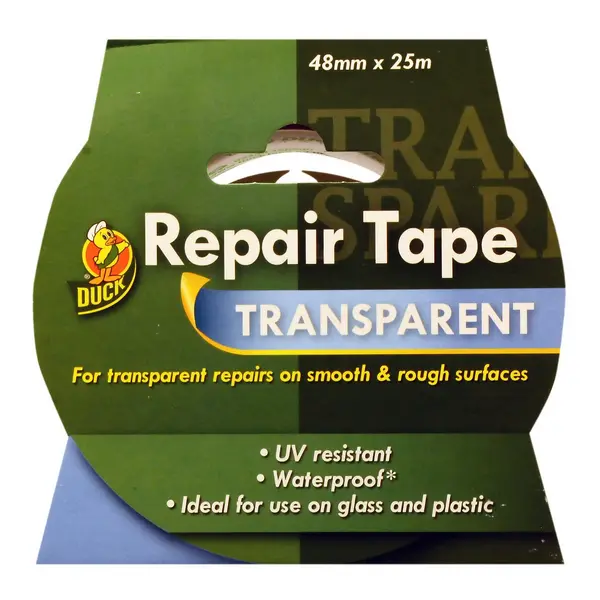 Image of Duck Transparent Repair Tape 48mm x 25m Clear