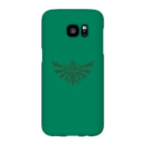 image of Nintendo The Legend Of Zelda Tribal Hyrule Crest Phone Case - Samsung S7 Edge - Snap Case - Matte