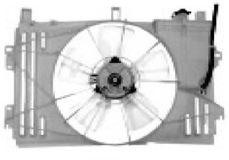 Image of VAN WEZEL Fan, radiator VAN WEZEL 5392746