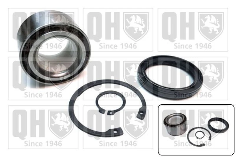 Image of QUINTON HAZELL Wheel bearing kit QUINTON HAZELL QWB1598