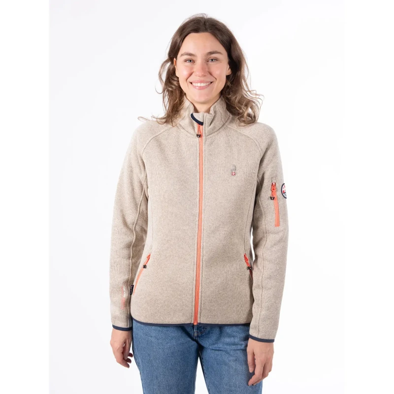 Image of Womens fleece Aulp Rikka Beige Female S