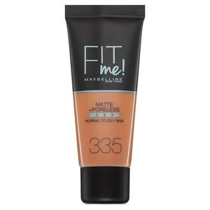 image of Maybelline Fit Me Matte and Poreless Foundation Classic Tan Nude