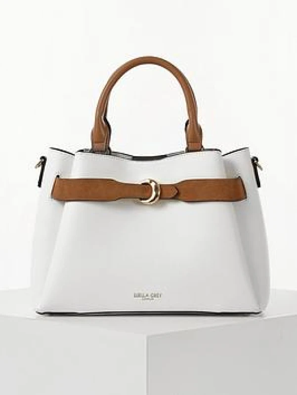 Image of Luella Grey Womens 'Roxy' Tote in White White Female
