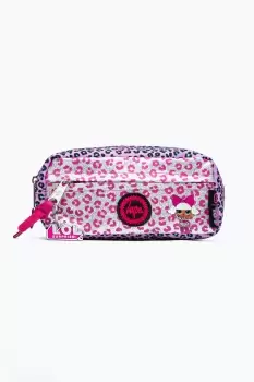 Image of HYPE X L.O.L. LEOPARD DIVA PENCIL CASE