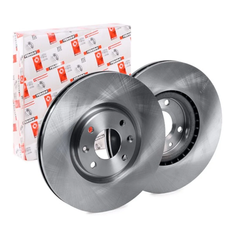 Image of FERODO DDF1676 Brake disc Vented, Oiled, with bolts/screws Brake Disc (82)