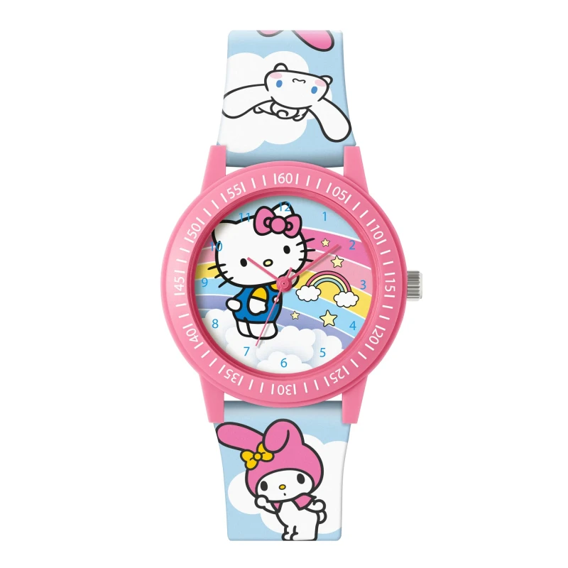 Image of HELLO KITTY TIME TEACHER WATCH