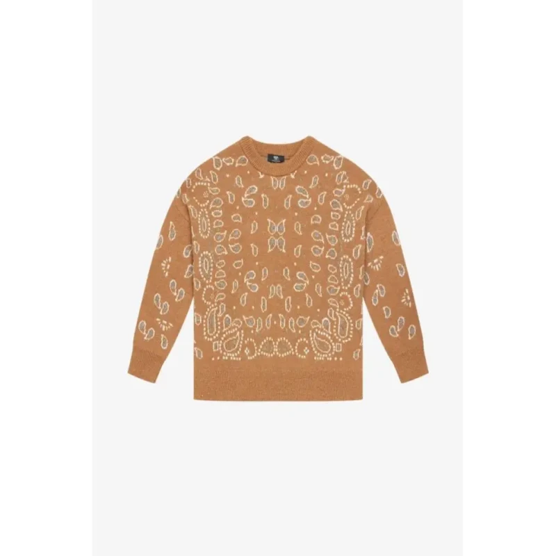 Image of Le Temps des cerises Womens sweater Le Temps des cerises Farit Beige Female XS