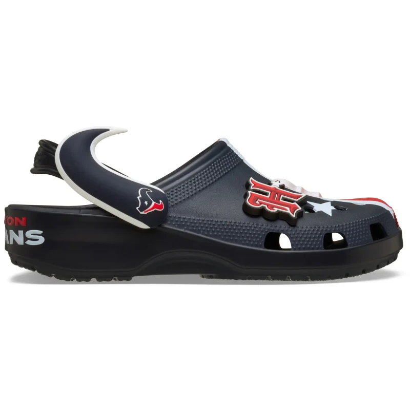 Image of Crocs Clogs Crocs NFL Houston Texans Cls Multicolore Unisex 42/43