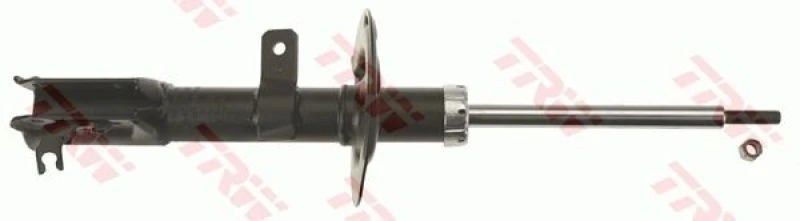 Image of TRW JGM5967SL Shock absorber Front Axle Left, Gas Pressure, Twin-Tube, SINGLE, Suspension Strut, Top pin Shock Absorber (854)