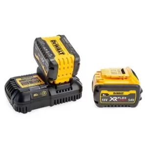 Image of DEWALT 18V 2 x DCB546 6.0AH Batteries & DCB116 Charger Set
