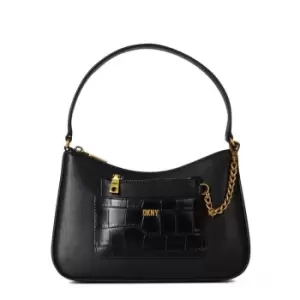 Image of DKNY Simona Demi Shoulder Bag - Black