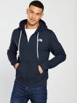 Image of The North Face Open Gate Full Zip Hoodie Navy Size L Men