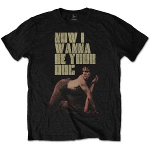 Image of Iggy & The Stooges - Wanna Be Your Dog Mens Large T-Shirt - Black