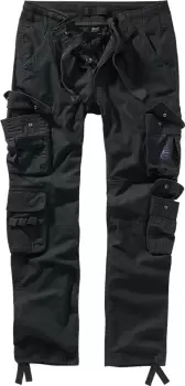 Image of Brandit Pure Slim Fit Pants, black, Size L, black, Size L