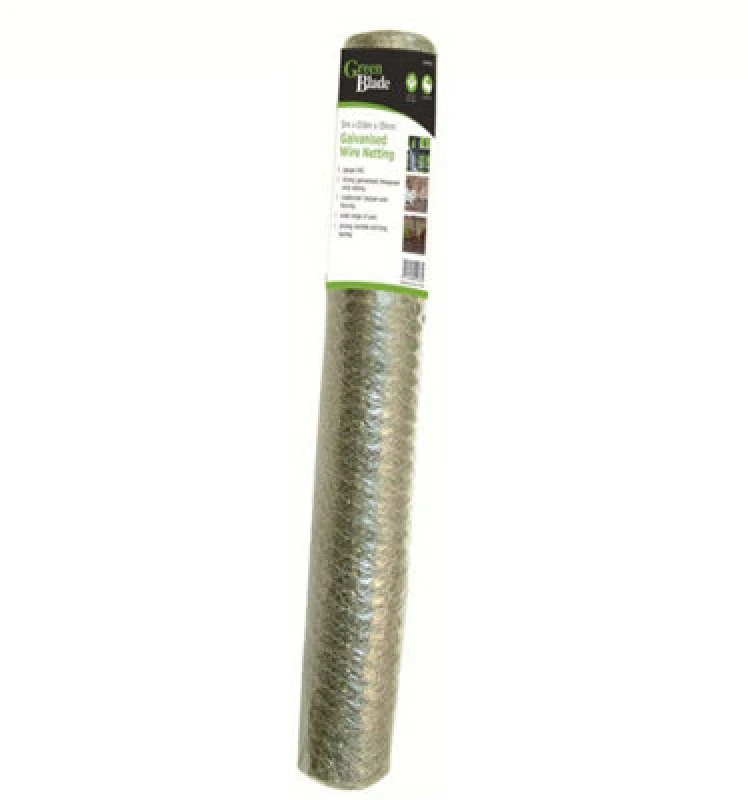 Image of Green Blade 5M X 0.6M X 13Mm Galvanised Wire Netting