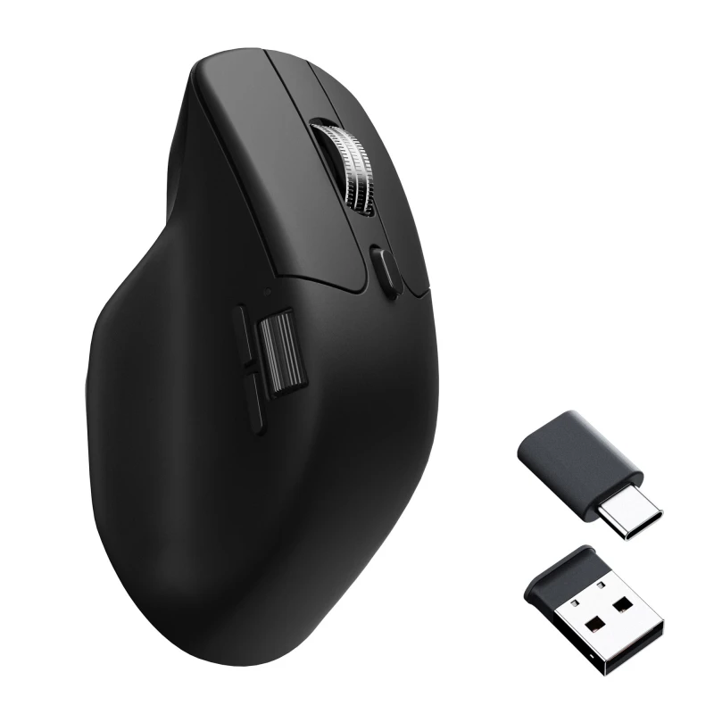 Image of Keychron Keychron M6S-A72 mouse Universal Right-hand RF Wireless + Bluetooth + USB Type-C Optical 12000 DPI M6S-A72