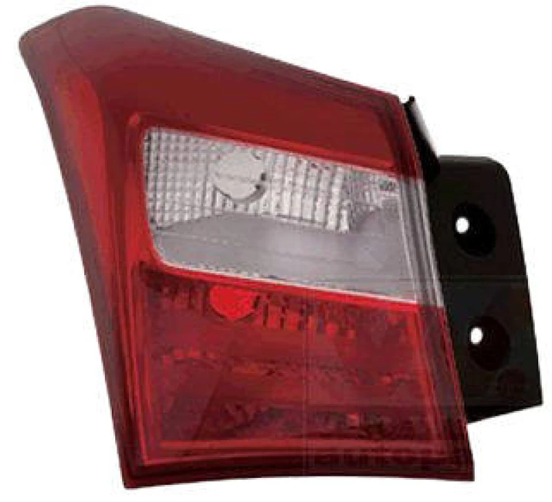 Image of VAN WEZEL 8244931 Rear light Outer section, without bulb holder, Left Combination Rearlight (391)