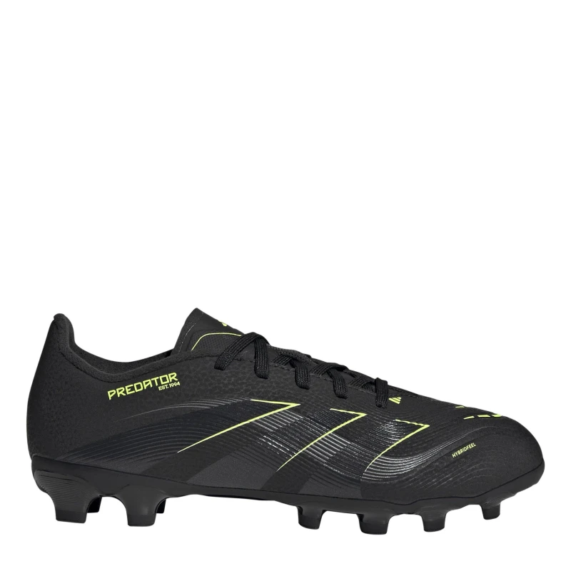 Image of adidas adidas Predator League Multi-Ground Boots Kids Blk/Crbn/Lemon unisex 4.5 (37.5)