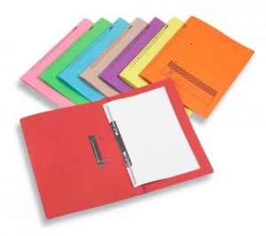 Image of Rexel Jiffex A4 Transfer File Blue PK50