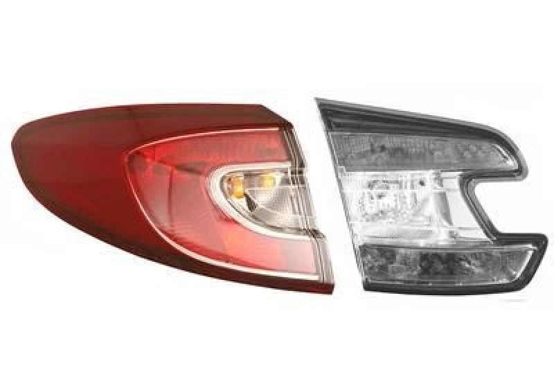 Image of VAN WEZEL 4377925 Rear light Outer section, with bulb holder, Left Combination Rearlight (391)